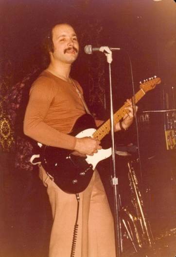 Bernie with black Tele 1976