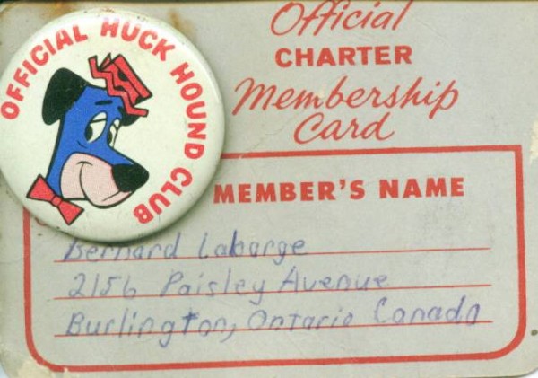 Huck Hound card